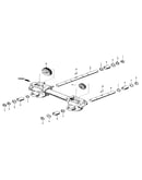 Wheel shaft & tiller shaft assemblies