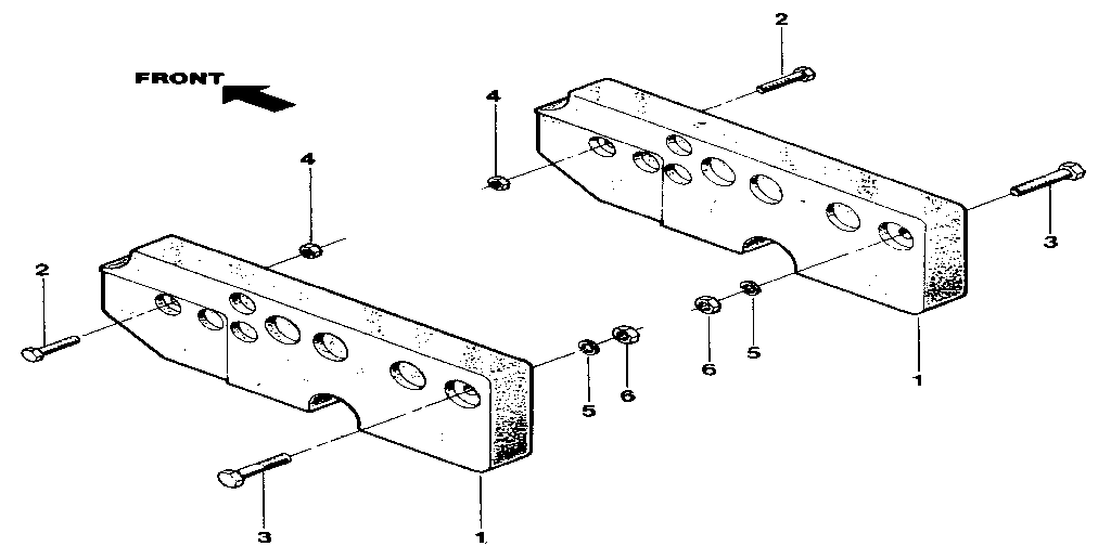Frame weight kit (part no. 55067)