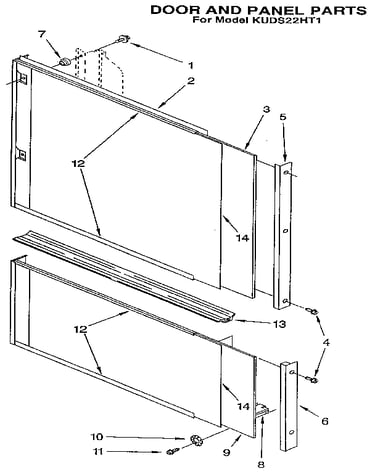 Door and panel
