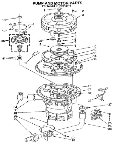 Pump and motor