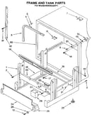 Frame and tank