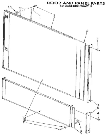 Door and panel