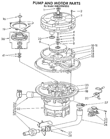 Pump and motor