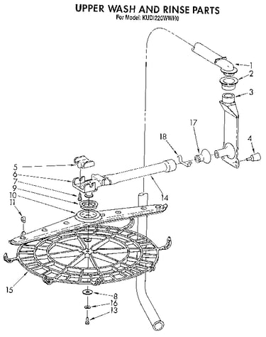 Upper wash and rinse