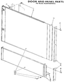 Door and panel