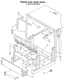 Frame and tank