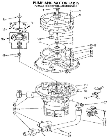 Pump and motor