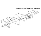 KitchenAid KEMS377XBL0 convection fan diagram