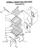 Internal convection oven