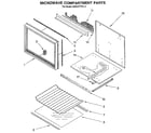KitchenAid KEMS377XBL0 microwave compartment diagram
