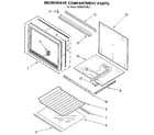 KitchenAid KEMS377XBL1 microwave compartment diagram