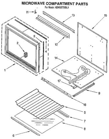 Microwave compartment