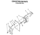 KitchenAid KEBS177XBL1 convection fan diagram