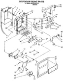 Dispenser front