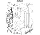 Whirlpool ED25RQXYW00 cabinet diagram