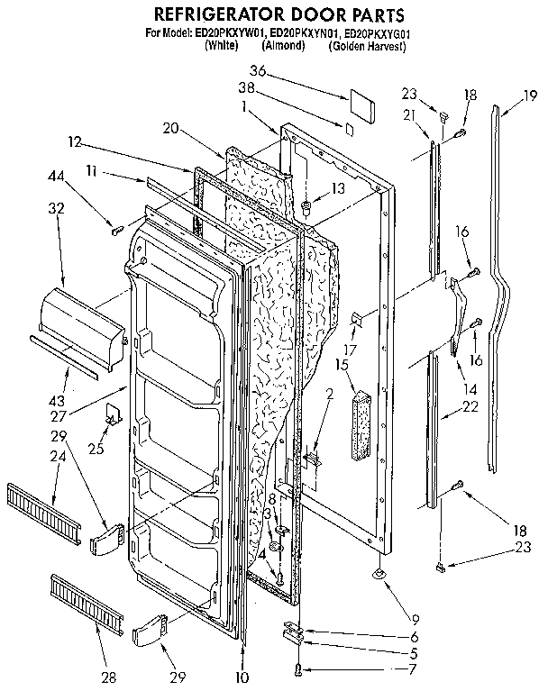 REFRIGERATOR DOOR