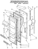 Refrigerator door