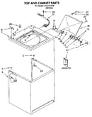 Top and cabinet