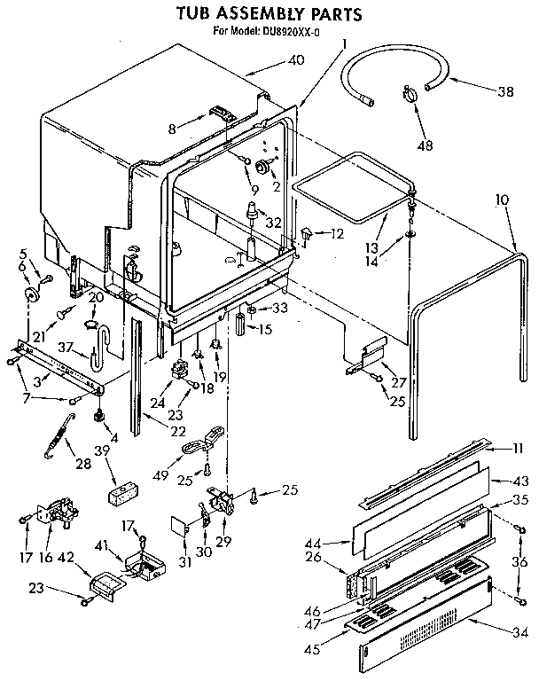 Tub assembly