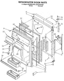 Refrigerator door