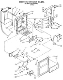 Dispenser front