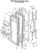 Refrigerator door
