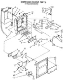 Dispenser front