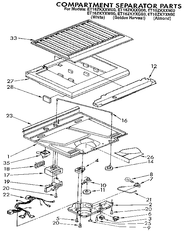 COMPARTMENT SEPARATOR