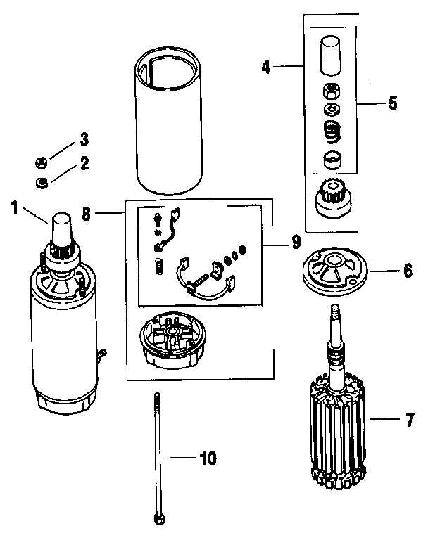 Electric starter