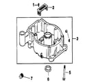 Kohler MV18S-58556 oil pan diagram
