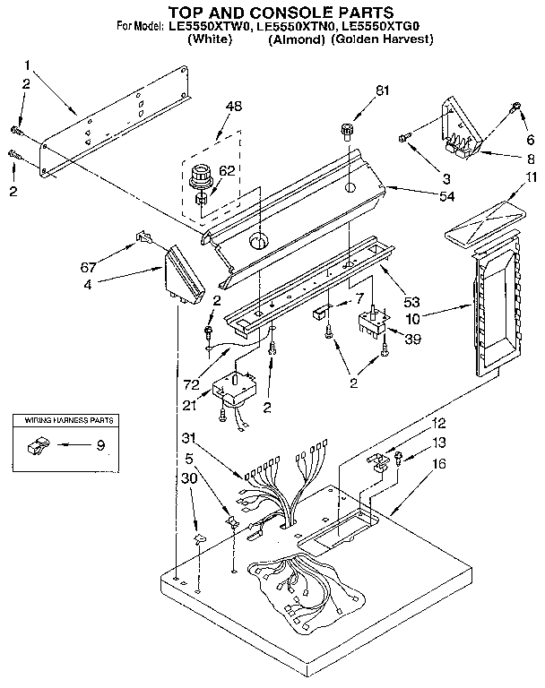 TOP AND CONSOLE