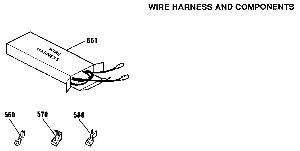 Wire harness and components