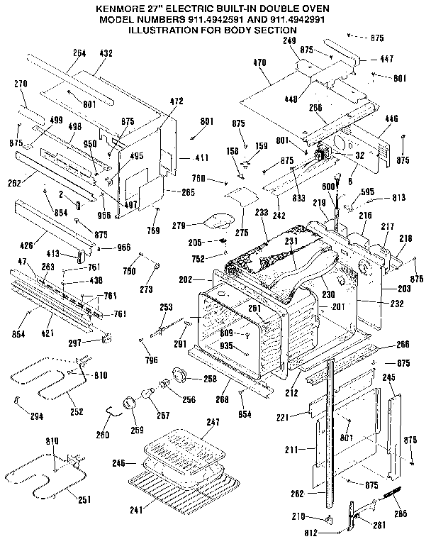 Body section