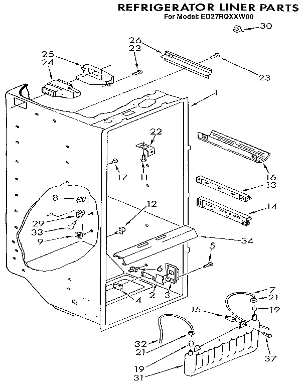 REFRIGERATOR LINER