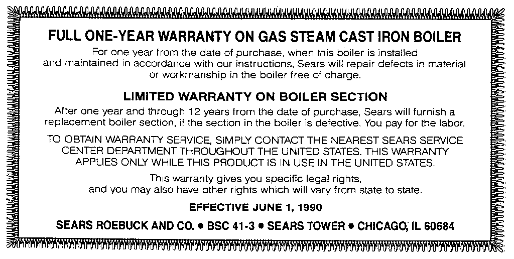 Warranty