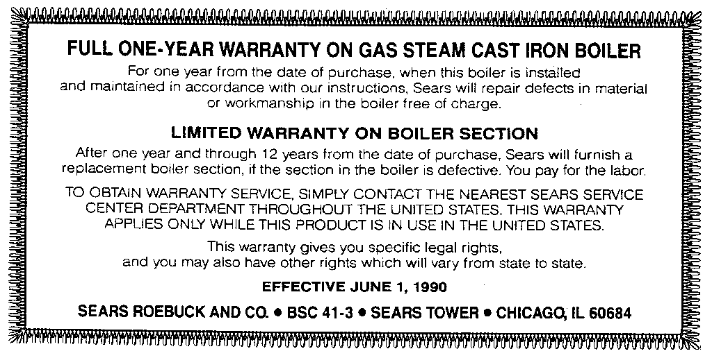 Warranty