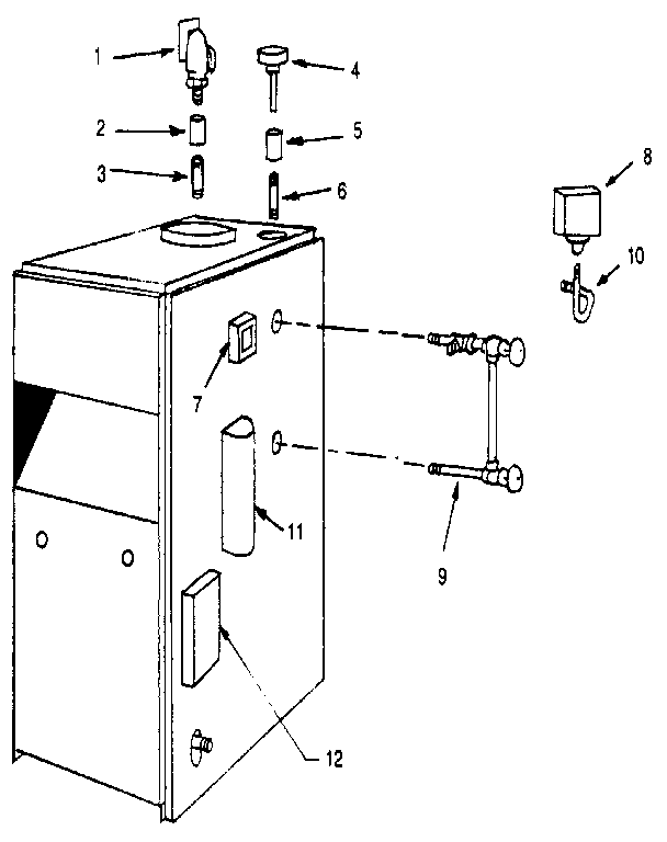 Boiler controls and piping