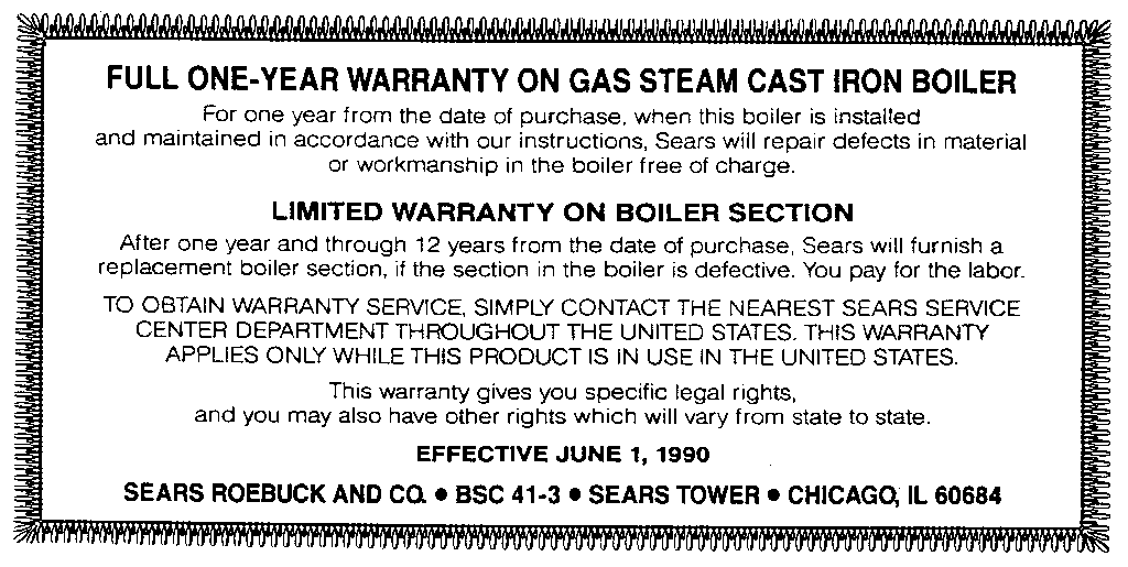 Warranty