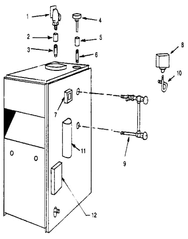 Boiler controls and piping