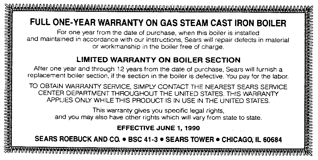 WARRANTY