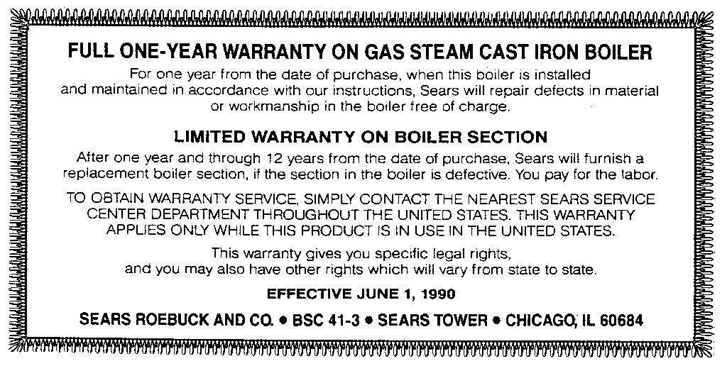Warranty