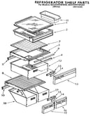 Refrigerator shelf
