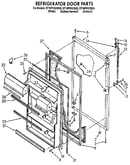 Refrigerator door