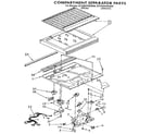 Whirlpool ET22DKXWW00 compartment separator diagram