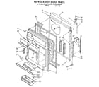 Whirlpool ET22DKXWN00 refrigerator door diagram