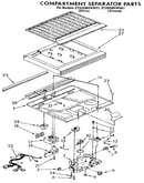 Compartment separator