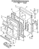 Refrigerator door