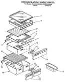 Refrigerator shelf