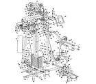 Weider 15922 unit parts diagram