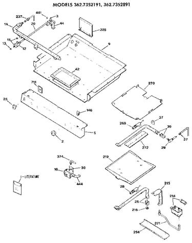 Burner section
